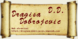 Dragiša Dobrojević vizit kartica